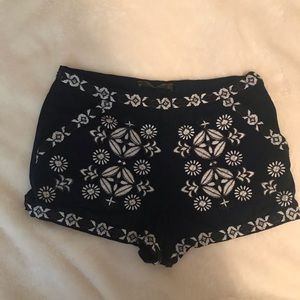 Zara Embroidered Shorts